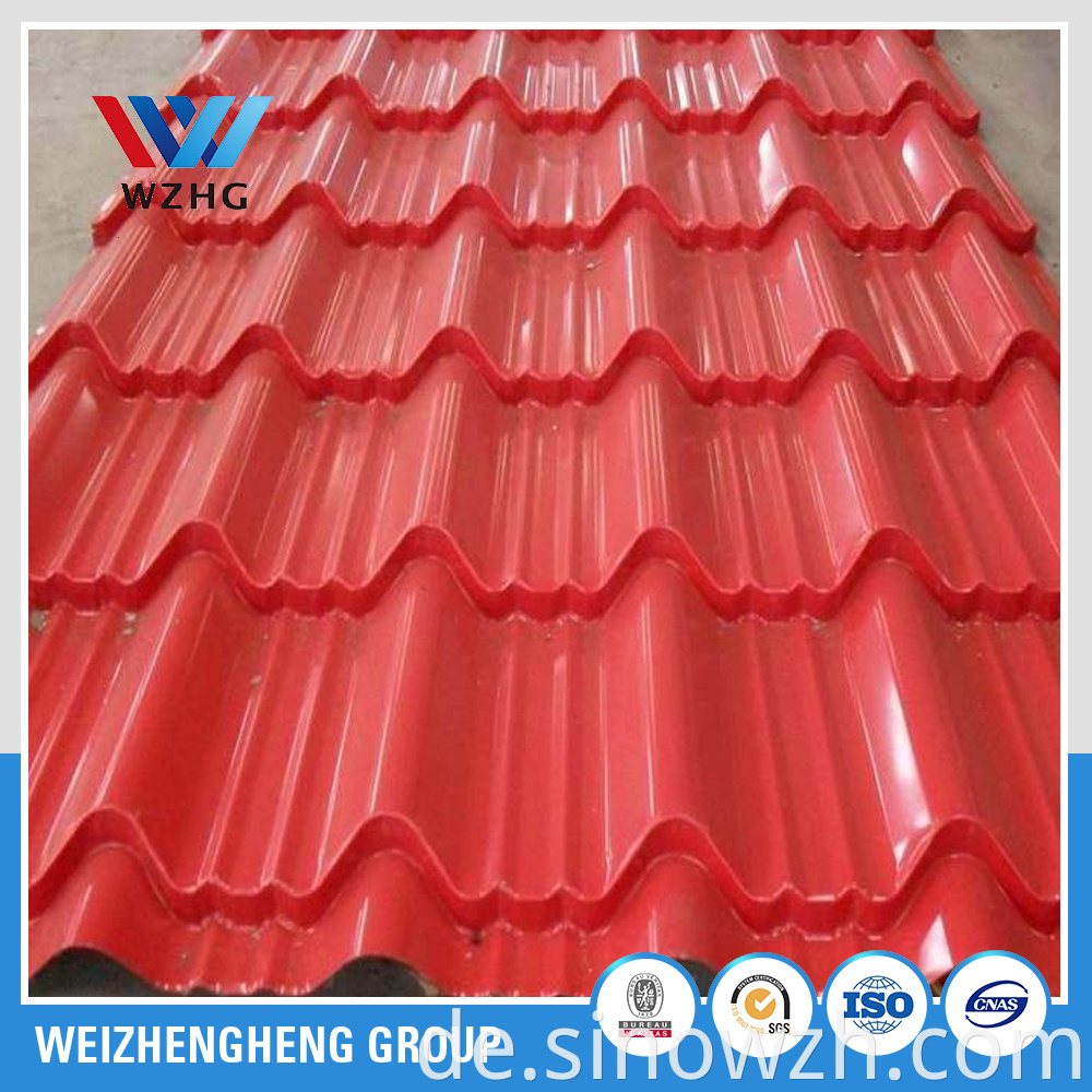 Prepainted roof sheet YX750 950 (4)